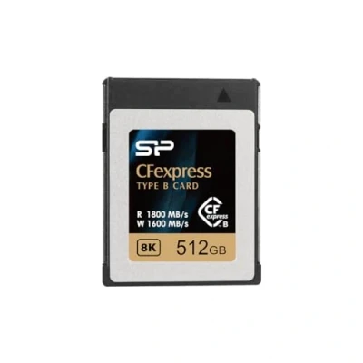 Afbeelding van Silicon Power 512GB CFexpress Type B Memory Card, Up to 1800MB/s Read, Min Sustained Write: 820MB/s