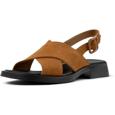 Afbeelding van Camper Dana K201600 X Strap Sandaal voor dames, middenbruin 005, 41 EU