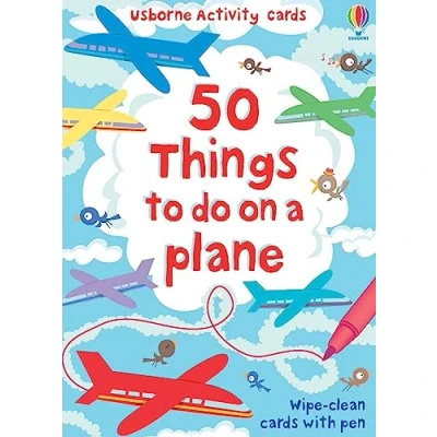 Afbeelding van 50 Things to Do on a Plane (Usborne Activity Cards)