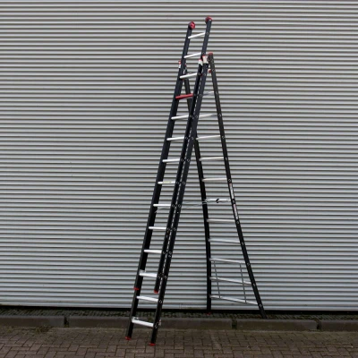 Afbeelding van Altrex 3 delige reformladder Nevada 3x12 sporten