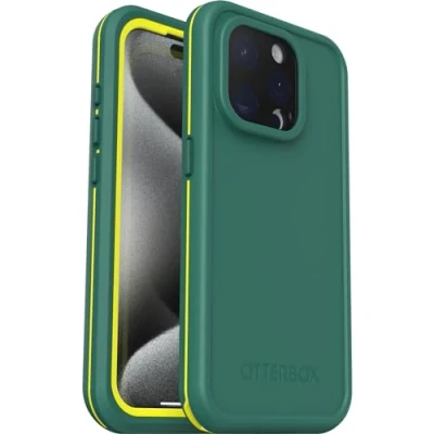 Afbeelding van OtterBox Fre MagSafe Apple iPhone 15 Pro Hoesje Waterdicht Groen