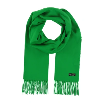 Afbeelding van Fraas Cashmink MADE IN Germany Sjaal, Dames, Maat: One Size, Cyber green