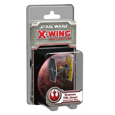 Afbeelding van Fantasy Flight Games FFGD4029 Star Wars X Wing Sabines TIE jagerspel, miniatuurspel