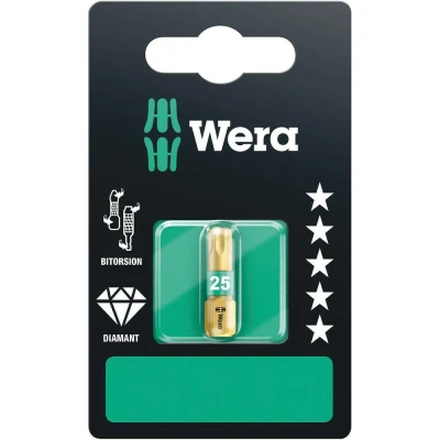 Afbeelding van Wera 867/1 BDC torx bits 1/4&quot; TX25x25mm
