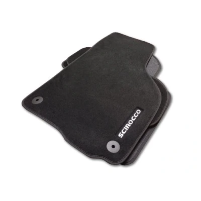 Afbeelding van Volkswagen 1K1061270PSWGK Textiel Vloermatten Set Premium Voor/achter, Zwart