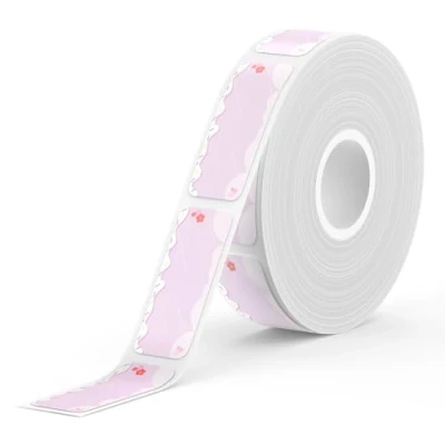 Afbeelding van SUPVAN E10 Zelfklevende Etiketten, Multifunctionele Thermische Etiketten voor Thuiskantoren Scholen, Compatibel met E10/E16 Etikettenmakers, 12 mm*30 mm, 220 Stuks/Rol (Prachtig)