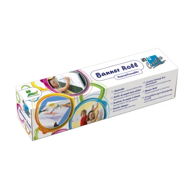 Afbeelding van Tekenrol, Zelfklevend Blanco rol