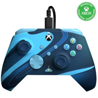 Afbeelding van PDP Gaming Rematch Wired Controller Blue Tide Glow in the Dark