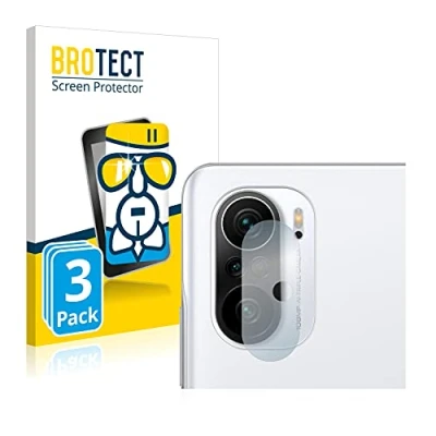 Afbeelding van BROTECT Glas Screen Protector voor Xiaomi Poco F3 (ALLEEN Camera Lens) (3 Stuks) Schermbeschermer [9H Hardheid, Beschermglas Folie niet Gehard Glas]