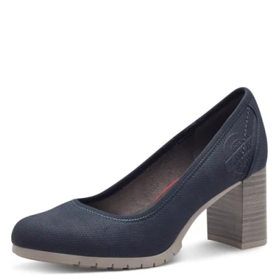 Afbeelding van s.Oliver Dames 5 22402 43 Pumps, Donkerblauw, 39 EU