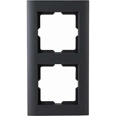 Afbeelding van Kopp Athenis 402615080 Inbouw vochtige ruimte, 2 voudig frame, antraciet
