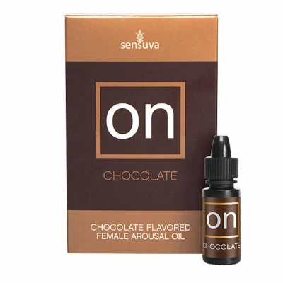 Afbeelding van Sensuva ON Arousal Oil voor Haar Chocolade 5 ml