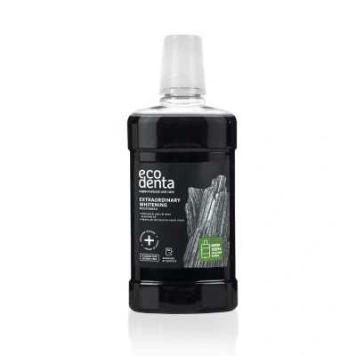 Afbeelding van 3x Ecodenta Mondwater Black 500 ml