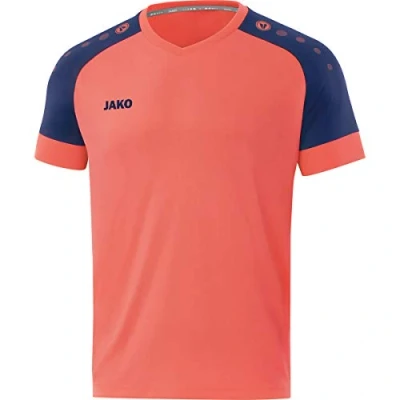 Afbeelding van JAKO Shirt Champ 2.0 KM Koraal/navy