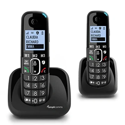 Afbeelding van Amplicomms Senioren telefoon 1502 Duo DECT
