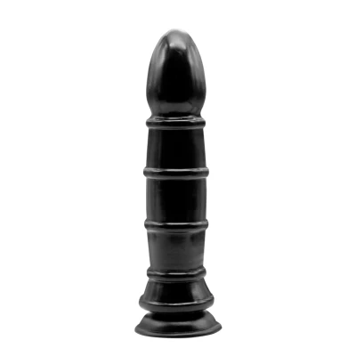Afbeelding van Grote Buttplug met Ribbels &amp; Zuignap