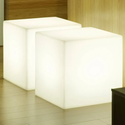 Afbeelding van Newgarden Cuby sfeerlamp kubus hoogte 32cm