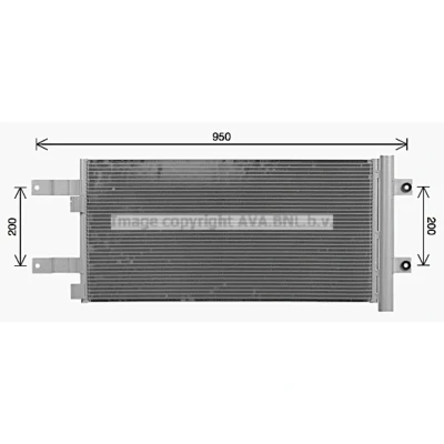 Afbeelding van Ava Cooling Airco condensor MN5140D