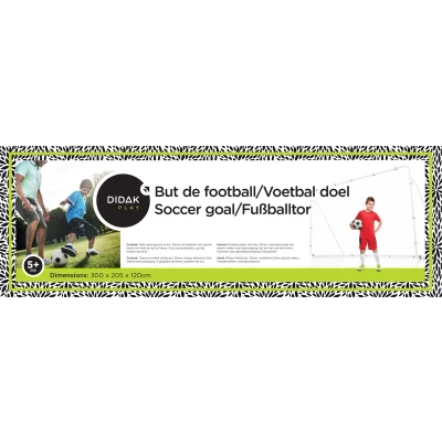 Afbeelding van Didak Play Voetbaldoel 300x205x120 Cm