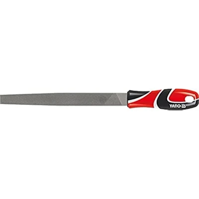 Afbeelding van Yato, Raspen + Vijlen, Metalen vijl plat halfglad 200mm (YT 6185) (Cut 2, 200 mm)