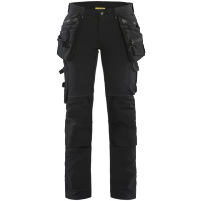Afbeelding van Blaklader Dames 4 weg stretch werkbroek 7198 1644 Zwart C38