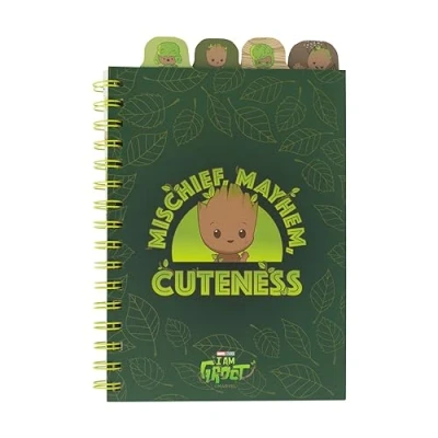 Afbeelding van Grupo Erik A5 Projectboek Marvel Groot Wirebound Notebook
