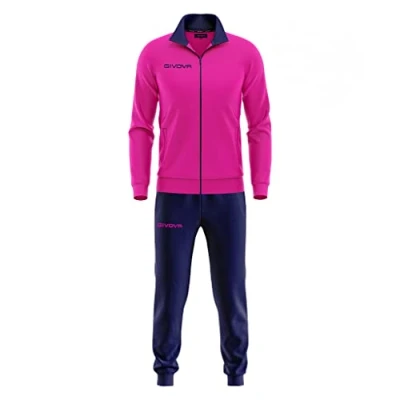 Afbeelding van GIVOVA Turinspak Triacetato fuchsia/blauw