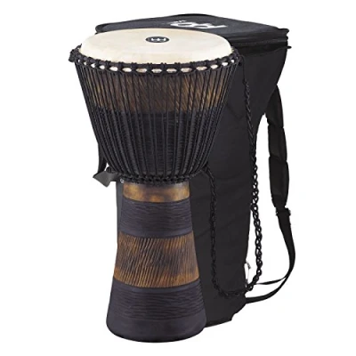 Afbeelding van Meinl ADJ3 M Earth serie djembe middelgroot inclusief tas