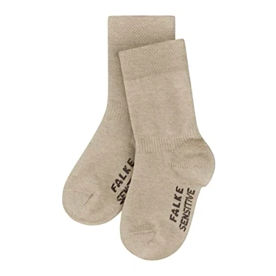 Afbeelding van Falke BABY Sensitive SOFT TOP Sokken voor kinderen, Maat: 62/68, Sand mel