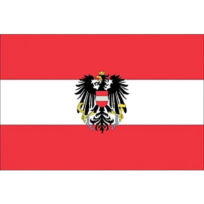 Afbeelding van SHATCHI WHOLESALE 11603 5 ft x 3 Oostenrijk Oostenrijkse Nationale Vlaggen Evenementen Pub BBQ Decoraties voor Rugby Sports 2019 WK Banner Ondersteuning Tafelhoes Voetbal, Polyester