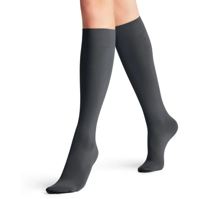 Afbeelding van FALKE Seidenglatt 40 Panty Kniekousje 41744 3146 graphite 35 38