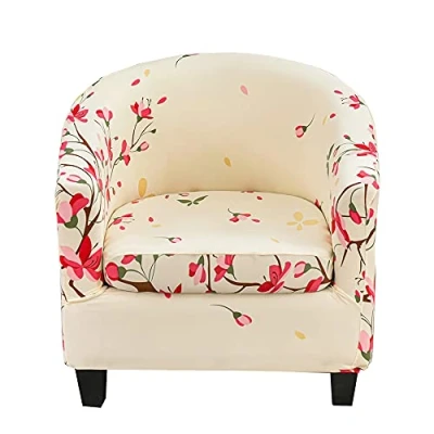 Afbeelding van CHNSHOME Kuip stoelhoezen 2 stuk stretch club stoel covers 1 zits bank slipcover Tullsta slipcovers