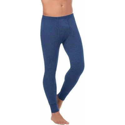 Afbeelding van BestSale247 Thermische onderbroek voor heren, lang, ski ondergoed, functioneel blauw, XXL