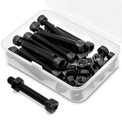 Afbeelding van M6 * 50mm 20 Stuks Inbusbout en Moer Combinatie Doos Inbusbouten 12,9 Koolstofstaal
