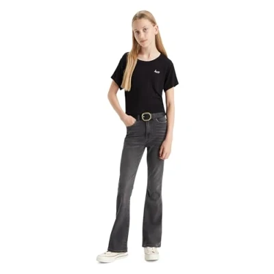 Afbeelding van Levi&#039;s Kids LVG 726 High Rise Flare 3EG970 Jeans voor meisjes, such a doozie, 3 jaar, Jaren