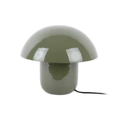 Afbeelding van Leitmotiv Tafellamp Fat Mushroom Emaille Jungle Groen 29x29x25cm