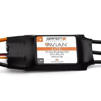 Afbeelding van Spektrum Avian 70 Amp Smart Lite Brushless ESC, 3S 6S: IC3
