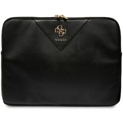 Afbeelding van Guess Triangle Big 4G Logo Universele Laptoptas (Geschikt voor toestellen tot 14&quot;) Zwart
