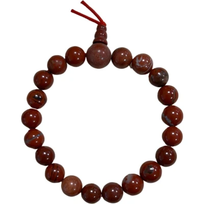 Afbeelding van Powerbead Jaspis rood Edelsteen armband