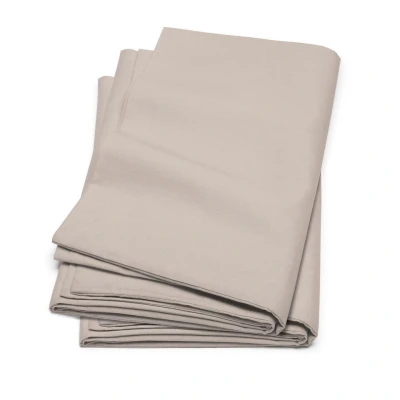 Afbeelding van Cinderella Morning Kussenslopen met rits 40x80 cm Flanel Taupe 2 stuks