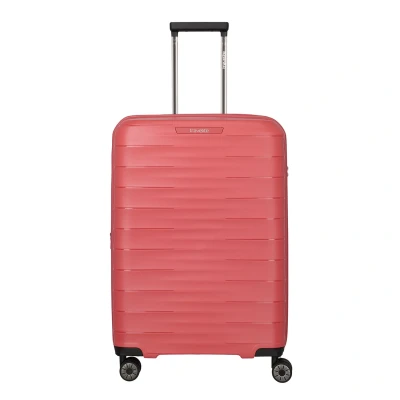 Afbeelding van Travelite Mooby 4w Trolley M red Harde Koffer