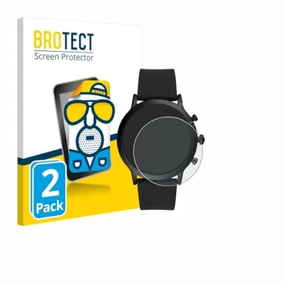 Afbeelding van BROTECT Screenprotector voor Fossil The Carlyle HR (5.Gen) Folie Beschermfolie matte (2 Stuks)