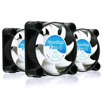 Afbeelding van AABCOOLING Super Silent Fan 4 and Efficient 40mm with Anti vibration Pads Value Pack 3 Pieces, 12V, Quiet Fan, 3D Printer Case 17,9 dB