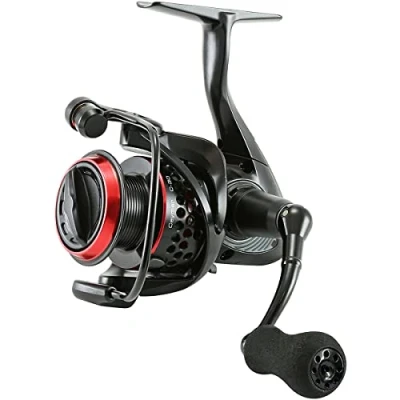 Afbeelding van okuma Ceymar lichte spinrol, C 55, zwart/rood