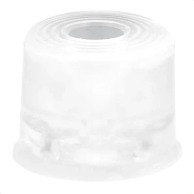 Afbeelding van WAGNER vloerdeurstopper/wanddeurstopper VULKANO SMALL diameter Ø 35 x 25 mm, buffer van hoogwaardig massief rubber, transparant, om te schroeven Made in DE 15523021