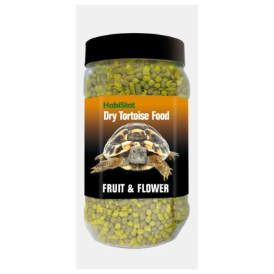 Afbeelding van Habistat Landschildpad Voeding Fruit En Bloem Voer 400 g