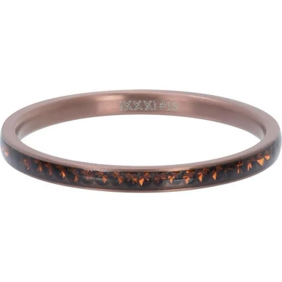 Afbeelding van zirconia smoked topaz iXXXi Vulring 2 mm Brown 19 / Bruin