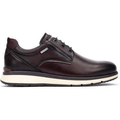 Afbeelding van Pikolinos Cordoba heren sneaker bruin maat 46 (EU) 12 (UK)