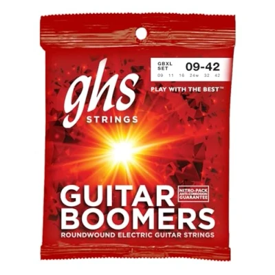 Afbeelding van GHS BOOMERS String Set Voor Elektrische Gitaar GB XL Extra Licht 009/042