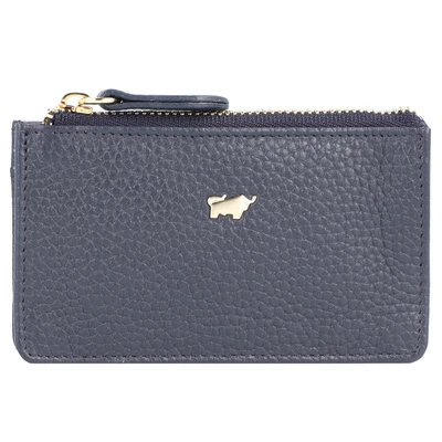 Afbeelding van Braun Büffel Leren Sleutelgeval Asti Key Case Navy Blauw